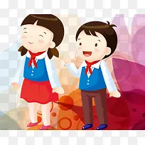 少先队卡通形象