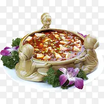 麻婆牛肉豆花