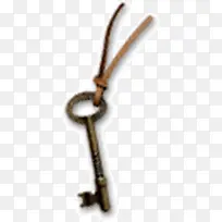 古铜色创意古老钥匙吊坠
