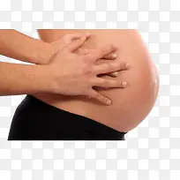 男人摸肚子高清免扣素材