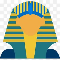 彩色矢量卡通古埃及符号