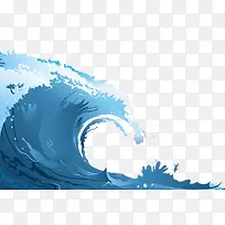 翻卷的海浪