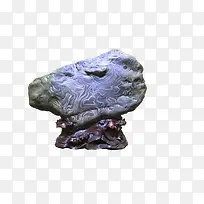 兽纹状天然奇石免抠图片