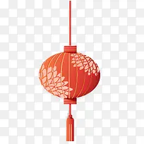 矢量中国风新年装饰灯笼