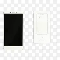 白色手机和说明书的