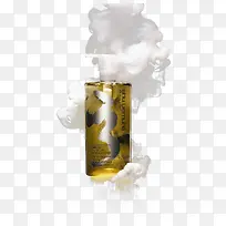动感香水烟气瓶体