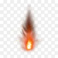 发光的粉末爆炸