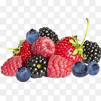 产品实物各种莓果果实