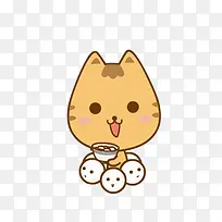 卡通猫咪图
