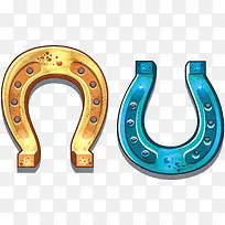 马蹄铁矢量图