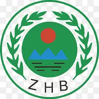 绿色ZHB免抠图标