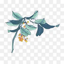 手绘花卉