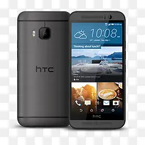高清黑色HTC手机样机免抠png实物