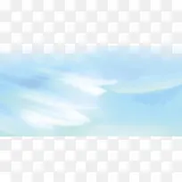 绿色 天空 羽毛背景元素
