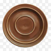 棕色创意餐盘