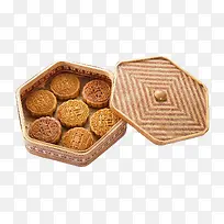 传统风格木质月饼专属礼盒盖子装