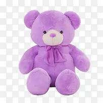 紫色抱抱熊