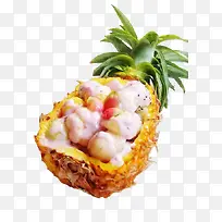 菠萝水果沙拉PNG