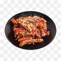 产品实物芝麻猪肉条