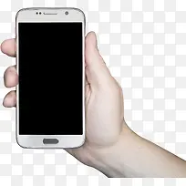 手机 手 手握手机 白色手机