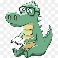 读书的小恐龙