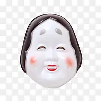 日本元素娃娃面具