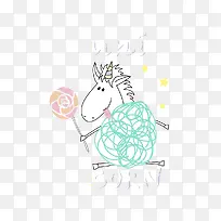 棒棒糖独角兽