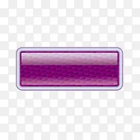 紫色立体矢量按钮