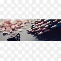 校园治愈系设计banner背景
