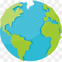 地球一小时环境保护节能地球图标