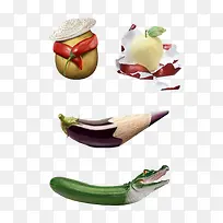 水果蔬菜创意设计