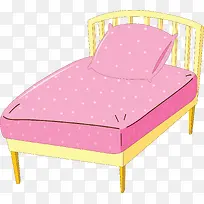 粉红套装小公主床