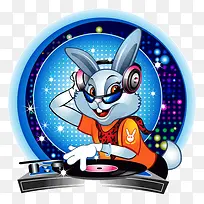 炫酷DJ兔子
