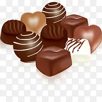 3d糖果素材 精美巧克力糖果