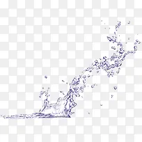 水花喷溅