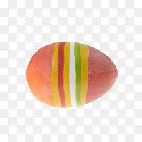 红色禽蛋条纹斑点的食用彩蛋实物