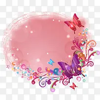 缤纷花纹