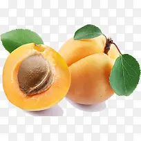 新鲜水果杏子免抠png