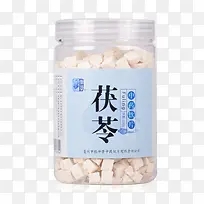 一罐茯苓实物图片设计素材