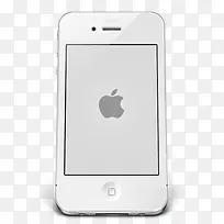 白色苹果手机桌面图标