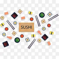 日式旅游美味寿司