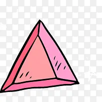 手绘红色珠宝矢量素材
