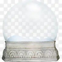 白色水晶球井口
