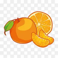 橙色橙子