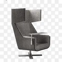 深灰色办公现代椅子