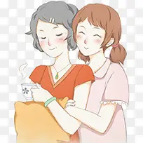 母女