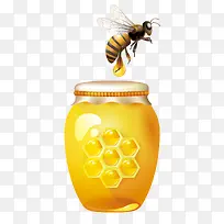蜂蜜蜂巢蜜蜂