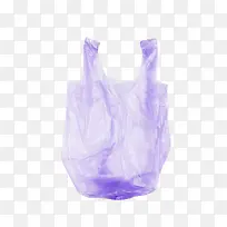 紫色的塑胶袋子实物