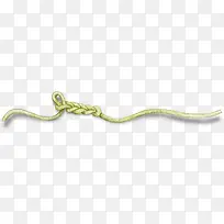 绿色编织绳子