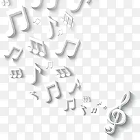 3D立体精美音乐符号